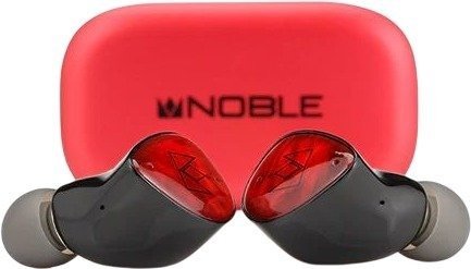 אוזניות תוך-אוזן אלחוטיות נובל Noble FoKus Amadeus – צבע אדום / שחור