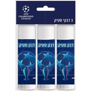 394451.jpg שלישיית דבק סטיק Palphot ליגת האלופות 15 גרם