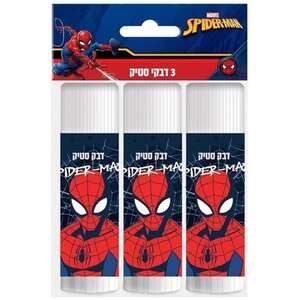 394486.jpg שלישיית דבק סטיק Palphot ספיידרמן 15 גרם