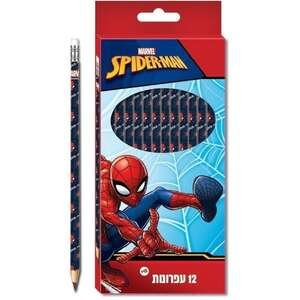 394767.jpg סט 12 עפרונות Palphot ספיידרמן