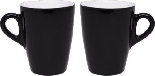 395729_b_1.jpg Omada Eat Pop סט 2 כוסות מאג אקריליק דו־צבע 300 מ״ל שחור