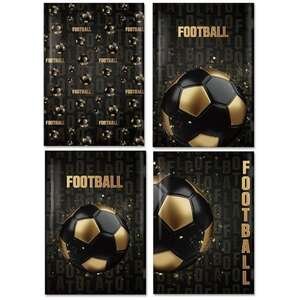 מארז 5 מחברות חשבון 40 דף Palphot כדורגל