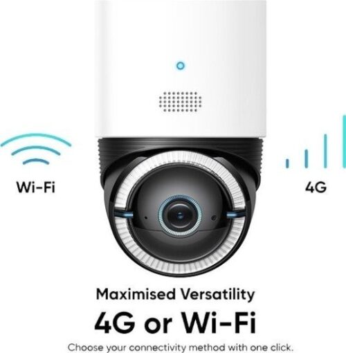 מצלמת אבטחה חיצונית סלולרית 4K