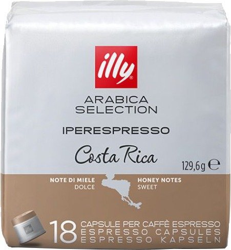 Illy Iperespresso Costa Rica קפסולות 18 יחידות