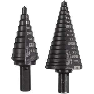 סט 2 מקדחים מדורגים Milwaukee