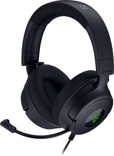 אוזניות גיימינג Razer Kraken V4 X – צבע שחור