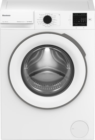 מכונת כביסה פתח חזית 7 ק"ג 1000 סל"ד Blomberg BB7107UM – צבע לבן