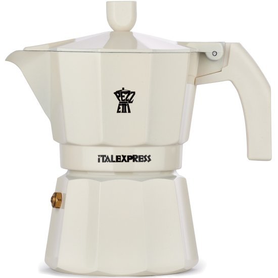 Pezzetti ITALEXPRESS מקינטה אלומיניום 3 כוסות קרם פסטל