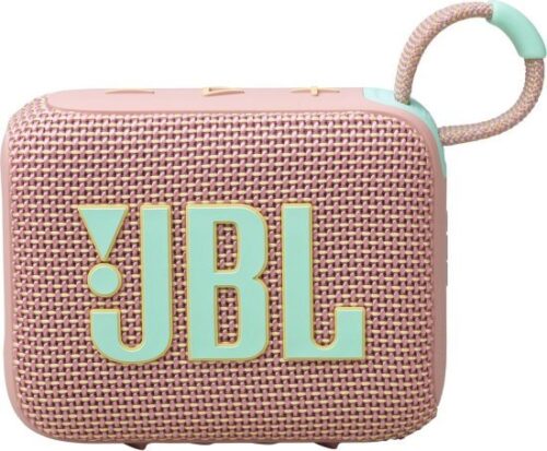 רמקול Bluetooth נייד JBL GO 4 – צבע ורוד