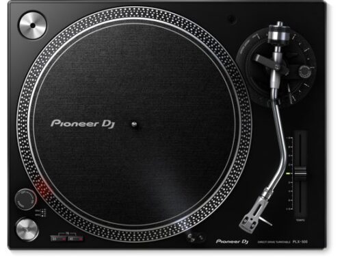 פטיפון אנלוגי Pioneer DJ PLX-500-K – שחור