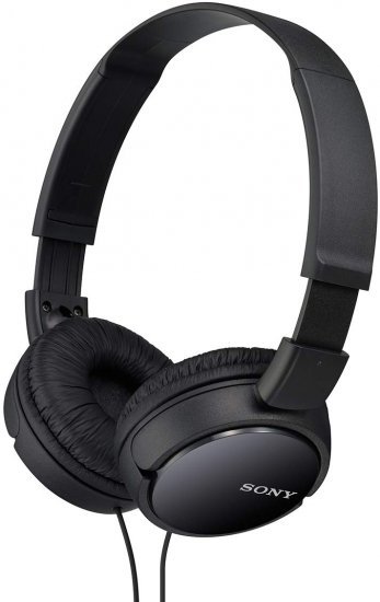 Sony MDR-ZX110 אוזניות On-Ear – שחור