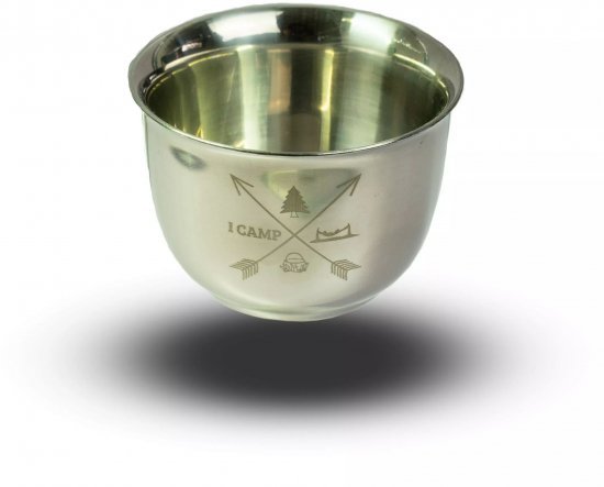 איי קמפ סט כוסות דופן כפולה לשטח 85 מ״ל