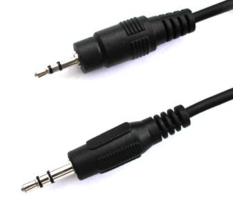 כבל 3.5 מ''מ לחיבור 3.5 מ''מ באורך 5 מטר Gold Touch