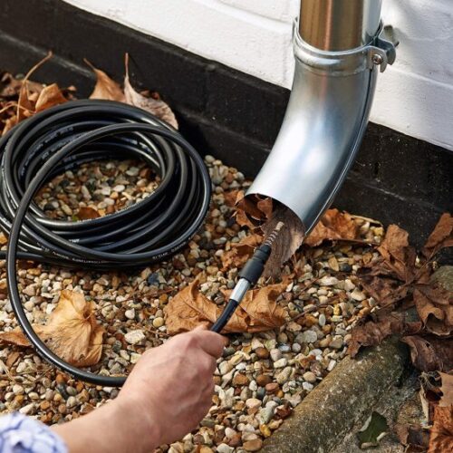 צינור לפתיחת ניקוז 10 מטרים למכונות שטיפה בלחץ גבוה Bosch AQT