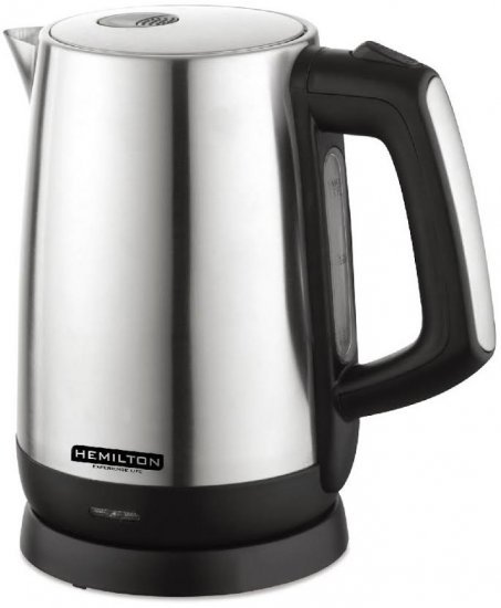 קומקום נירוסטה 1.7 ליטר Hemilton HEM-189 2000W - צבע כסוף