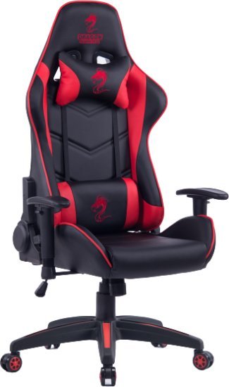 כיסא לגיימרים Dragon Olympus - צבע שחור / אדום