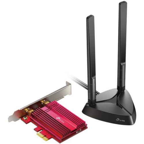 מתאם רשת אלחוטי TP-Link AX3000 WiFi 6 Bluetooth 5.0 PCIe Archer TX3000E