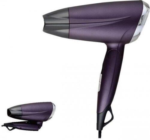 מייבש שיער מתקפל לנסיעות Gold Line TRAVEL ATL-568 - צבע סגול