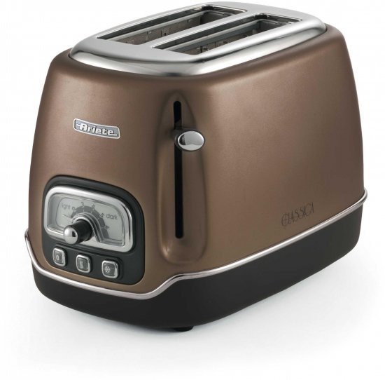 מצנם קופץ 2 פרוסות Ariete Classica 0158 810W - צבע ברונזה