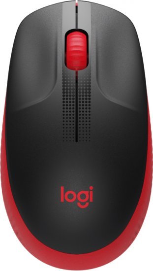עכבר אלחוטי Logitech M190 - צבע אדום