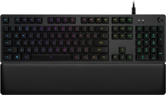 114595_b_1.jpg מקלדת לגיימרים מכאנית Logitech G513 RGB GX Brown Tactile Switches Carbon
