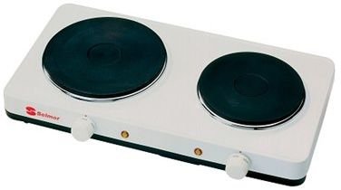 כירה חשמלית כפולה Selmor SE-2 - צבע לבן