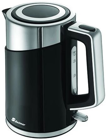 קומקום נירוסטה נשלף 1.7 ליטר Selmor SE-499 צבע שחור
