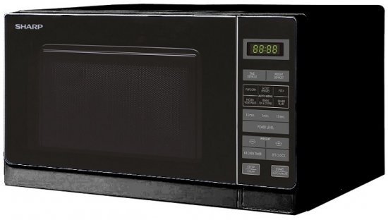 מיקרוגל דיגיטלי 20 ליטר Sharp  R-209Z(K) 800W - צבע שחור