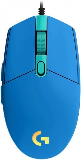 118847_b_1.jpg עכבר גיימרים חוטי Logitech G102 Lightsync - כחול