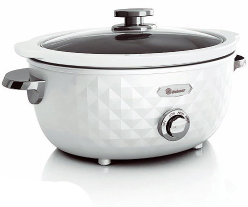סיר בישול איטי 6 ליטר Selmor SE-933 - צבע לבן