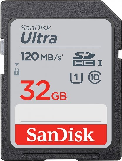 121144_b_1.jpg כרטיס זיכרון SanDisk Ultra SDHC - דגם SDSDUN4-032G-GN6ING - נפח 32GB