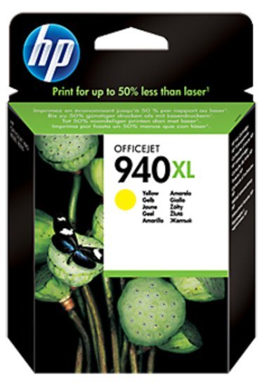 ראש דיו מקורי צהוב 940XL דגם C4909AE מבית HP