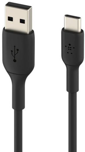 כבל USB-A ל-USB Type-C באורך 2 מטר Belkin Boost - צבע שחור