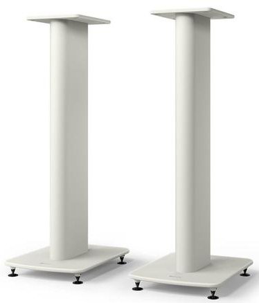 זוג מעמדים רצפתיים KEF S2 לרמקולים LS50 Series  - צבע לבן