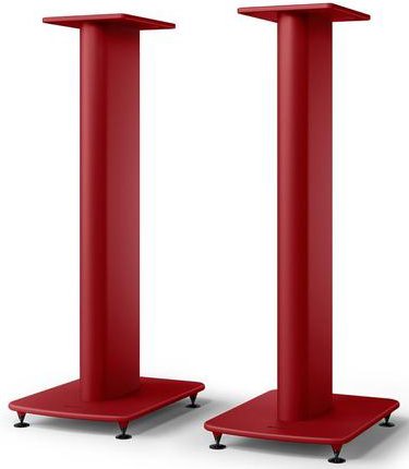זוג מעמדים רצפתיים KEF S2 לרמקולים LS50 Series  - צבע אדום