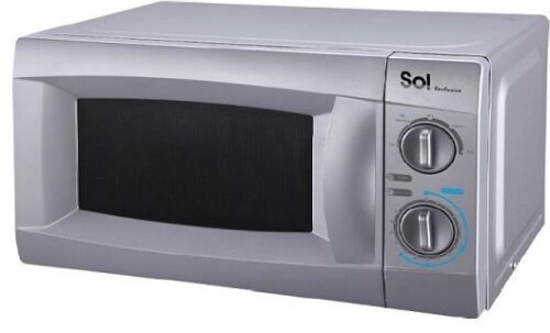 מיקרוגל מכני 20 ליטר Sol SL-7820 700W - צבע כסוף