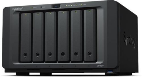 129134_b_1.jpg שרת אחסון NAS ללא כוננים Synology DiskStation DS1621+ 6-Bay