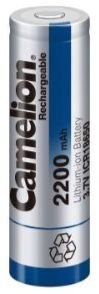 סוללת ליתיום 18650 2200mAh 3.7V נטענת Camelion CA-18650