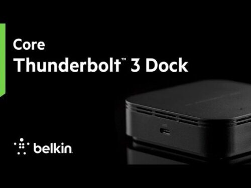 תחנת עגינה Belkin Connect USB Type-C Thunderbolt 3 - Core