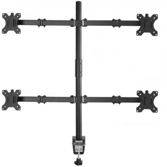 134722_b_1.jpg זרוע שולחנית מתכווננת לארבעה מסכים עד 32 אינטש Gold Touch AR-D40