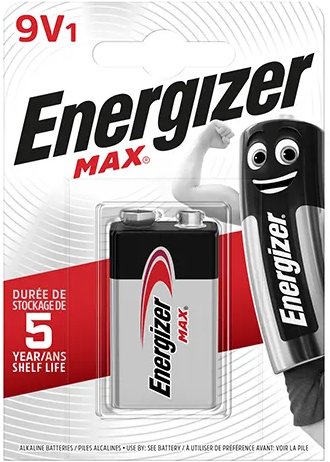 134842_b_1.jpg סוללת Energizer Max Alkaline Battery 9V 9V1