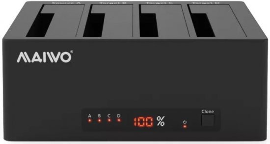 137091_b_1.jpg תחנת עגינה לארבעה כוננים Maiwo 3.5 / 2.5 Inch Single Bay Sata HDD & SSD USB 3.0