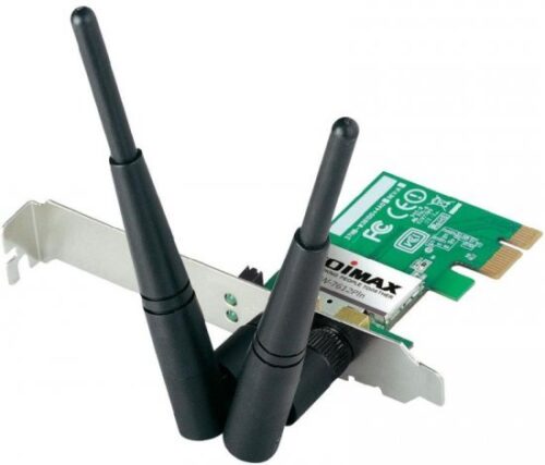 כרטיס רשת אלחוטי Edimax EW-7612PIN V2 N300 PCI Express 300Mbps