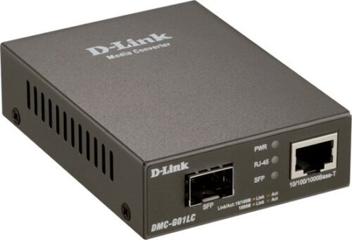 ממיר מדיה אופטי D-Link Gigabit Media Converter DMC-G01LC