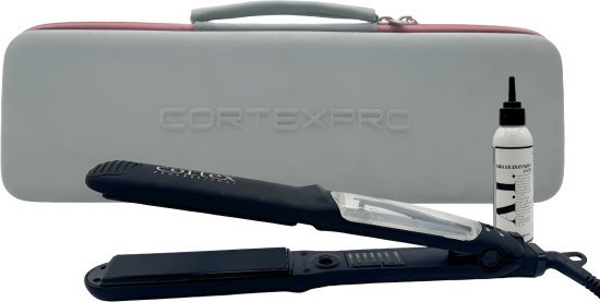 Cortex - מחליק שיער מקצועי Pro Hair Straightener - צבע שחור