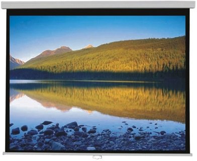 מסך הקרנה ידני 84'' 152X152 ס''מ SINOSCREEN