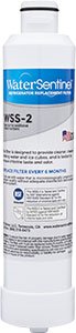 פילטר מים WSS-2 למקררי Samsung מבית Water Sentinel  - תוצרת ארה''ב
