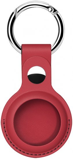 כיסוי מחזיק מפתחות ל-AirTag - אדום
