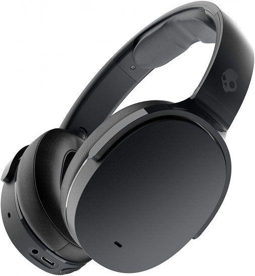 אוזניות קשת אלחוטיות Skullcandy Hesh ANC Over-Ear Wireless Headphones - צבע שחור