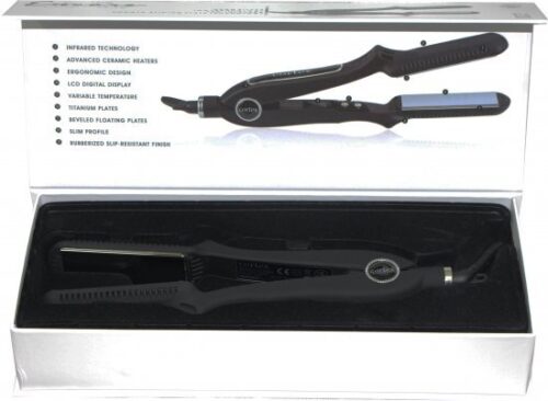 מחליק שיער דיגיטלי מקצועי Cortex Professional Encore - צבע שחור